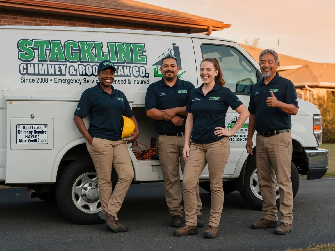 Chimney flashing repair company in Valley, NE